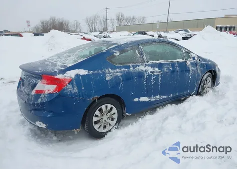 2012 Honda Civic Lx from USA, damaged, VIN 2HGFG3B50CH516909